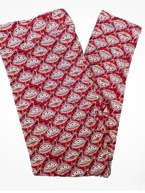 LuLaRoe TC Tall & Curvy Toy Story Aliens The Claw Disney Leggings